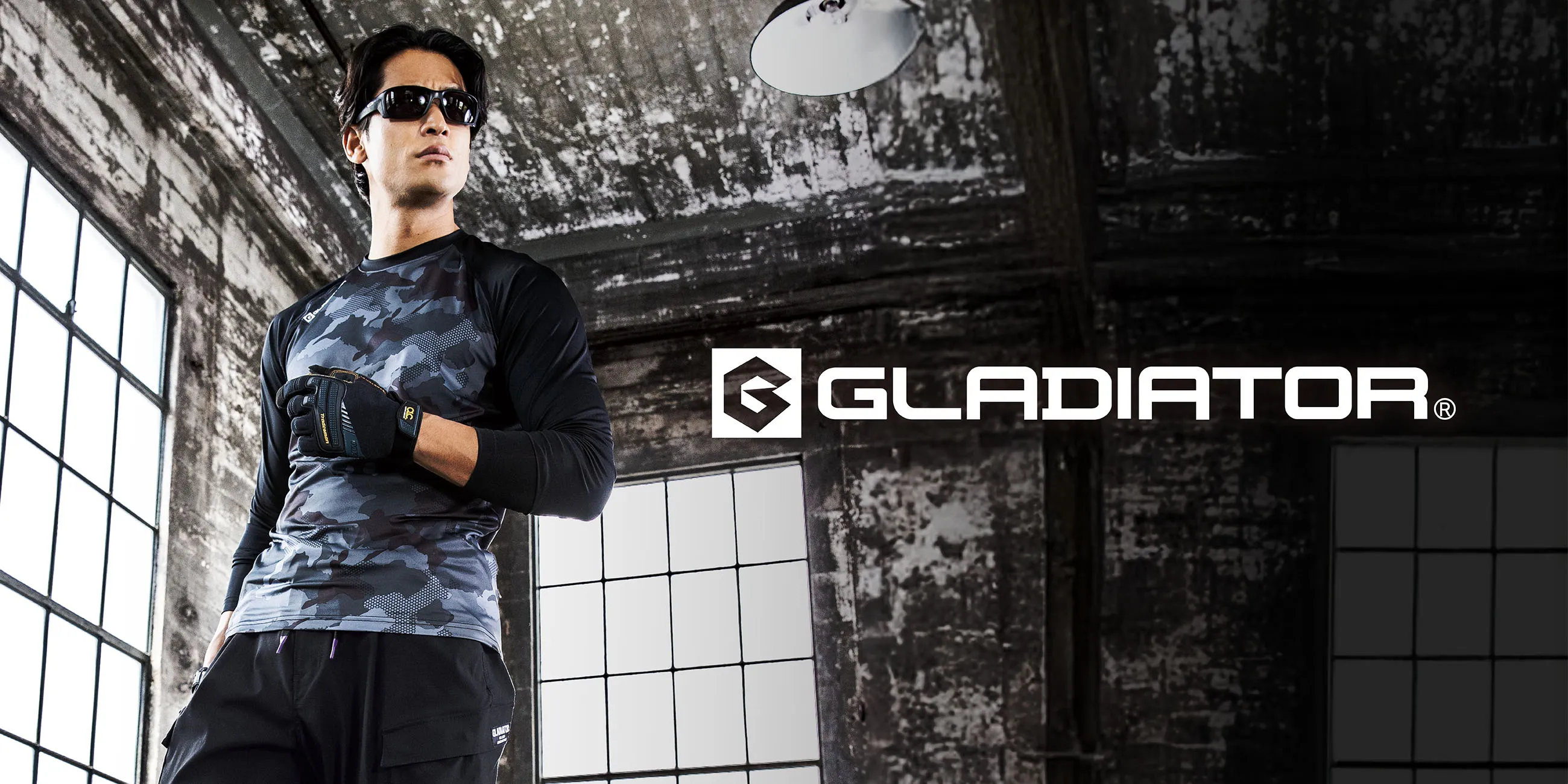 GLADIATORブランドヘッダー