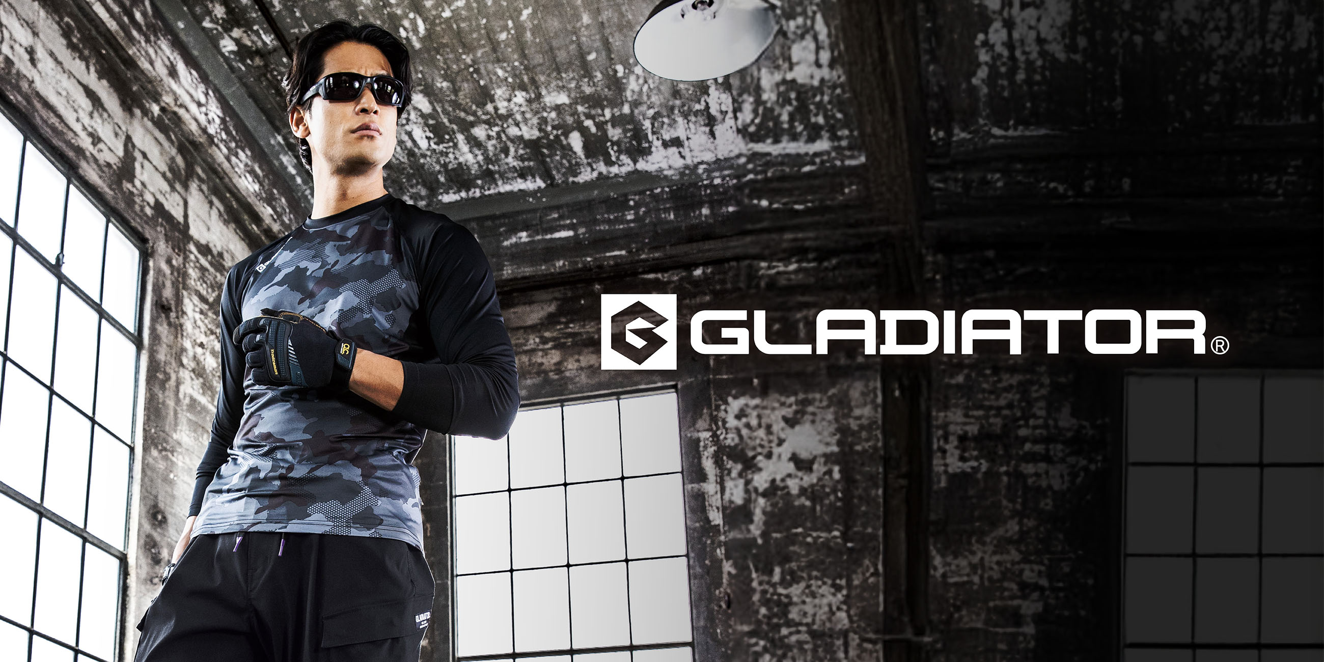 GLADIATORブランドヘッダー