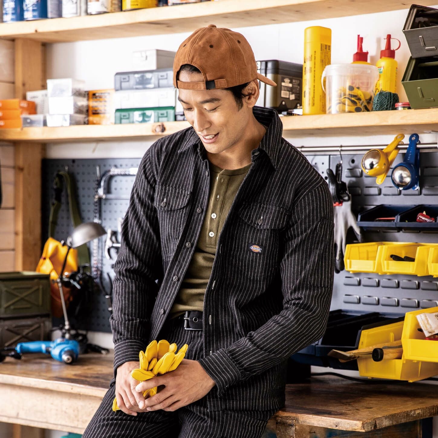 Dickies】ストレッチウォバッシュシャツジャケット|コーコス信岡公式通販