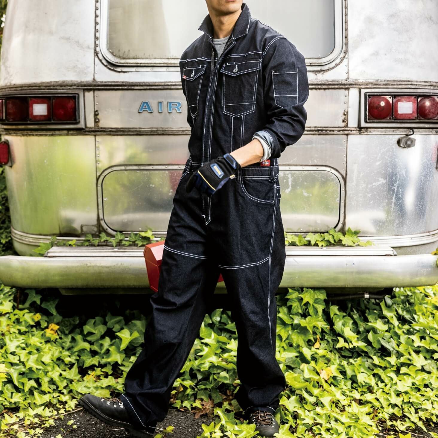 D-706 【Dickies】ストレッチデニムつなぎ | コーコス信岡公式通販