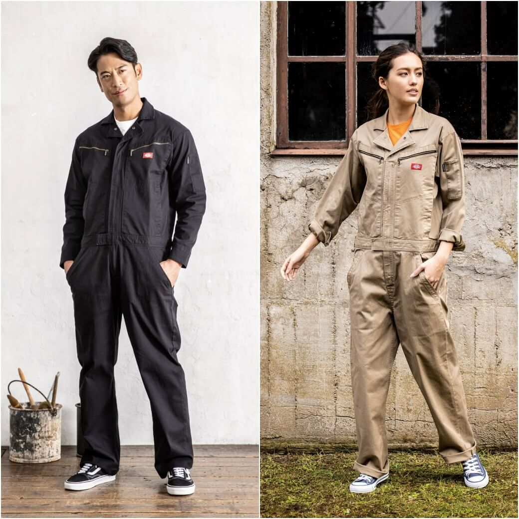D-726 【Dickies】ストレッチツイルつなぎ | コーコス信岡公式通販