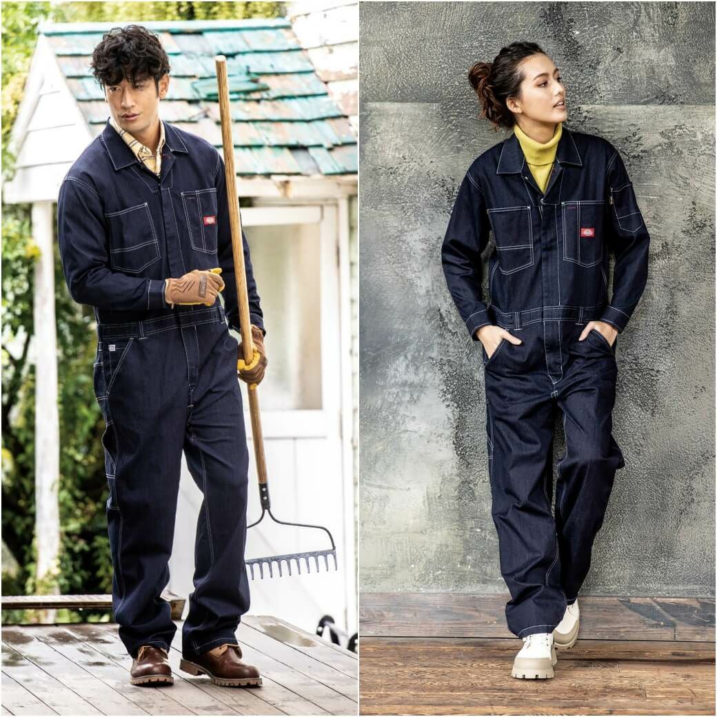 Dickies】CORDURAストレッチデニムつなぎ|コーコス信岡公式通販