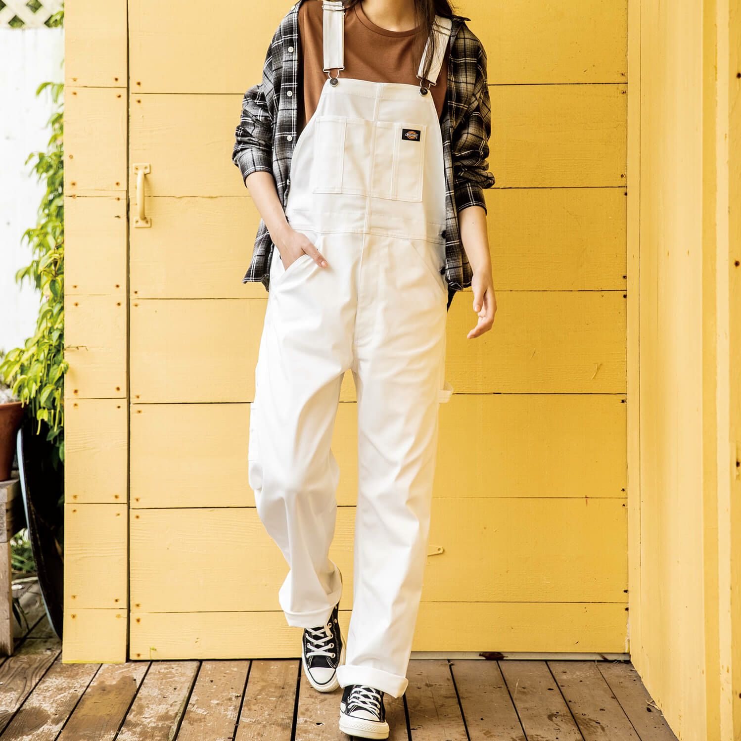 Dickies】T/Cストレッチオーバーオール|コーコス信岡公式通販