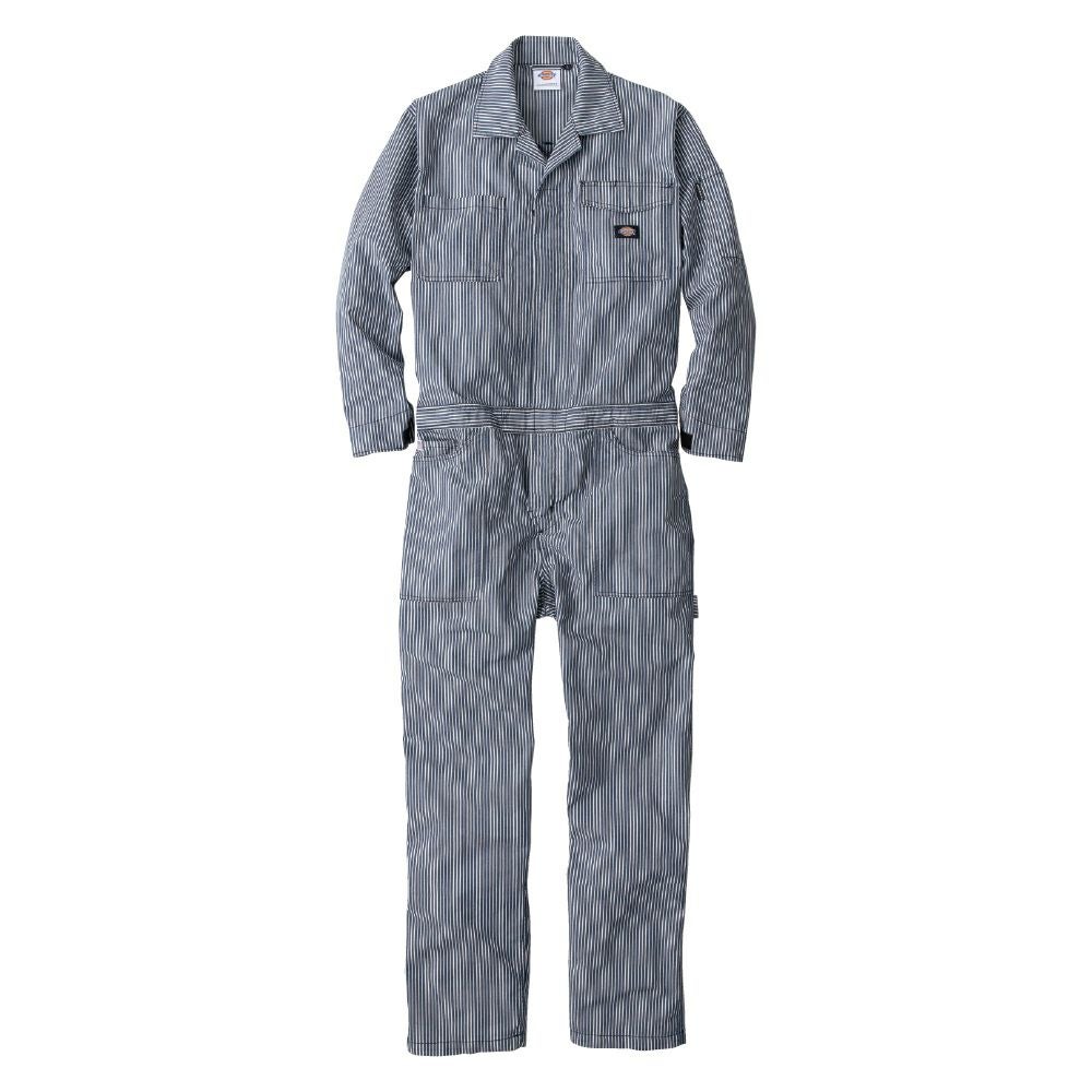 Dickies】ストレッチヒッコリー長袖ライトつなぎ|コーコス信岡公式通販