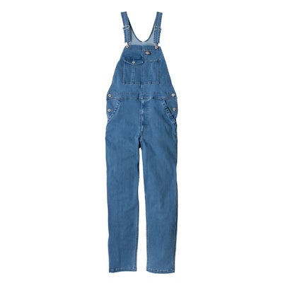 D-689 【Dickies】ストレッチシルキーデニムオーバーオール | コーコス 