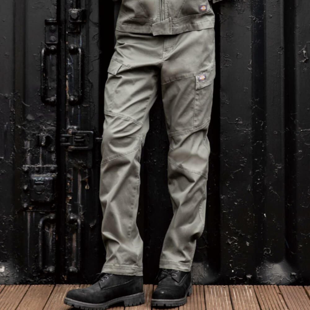 D-2915 【Dickies】ストレッチヘリンボーン カーゴパンツ | コーコス