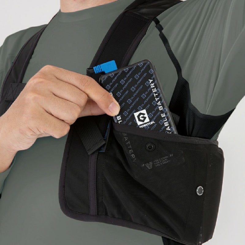 ペルチェ使用時のバッテリー収納可能