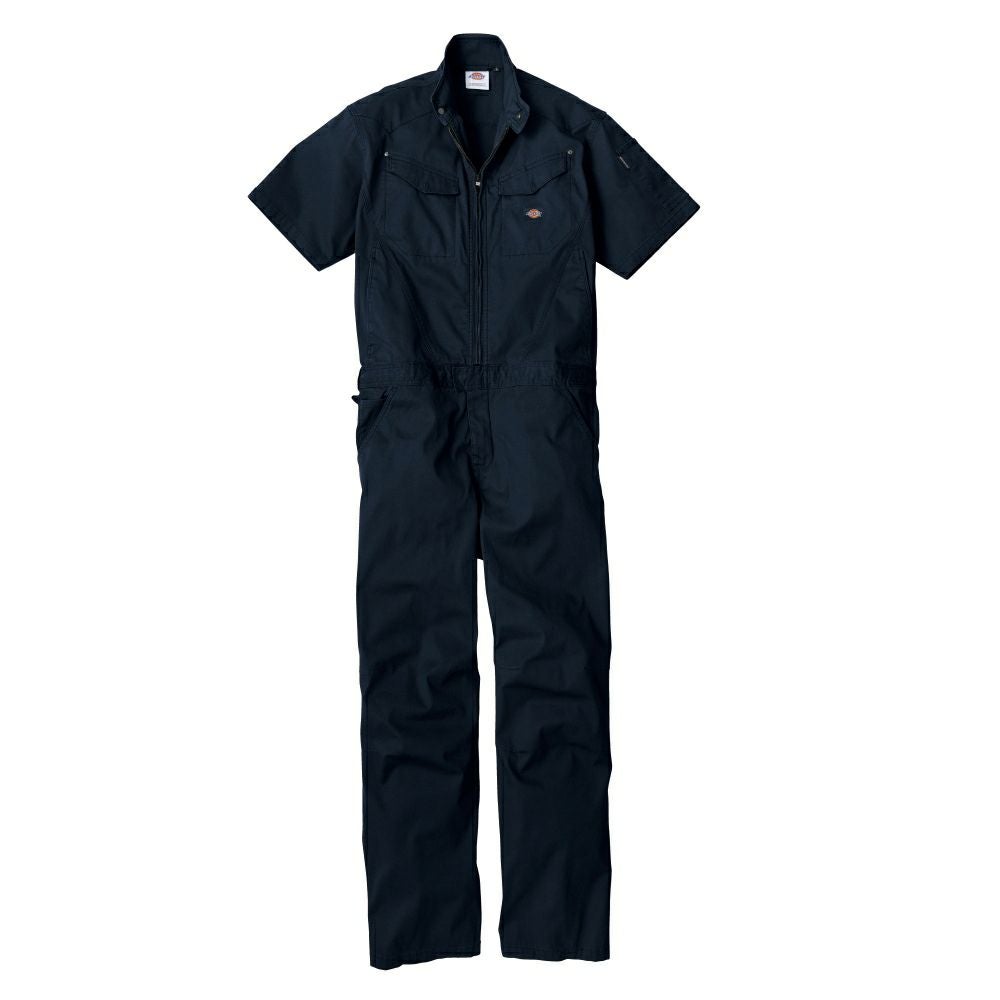 D-912 【Dickies】ストレッチヘリンボーン半袖つなぎ | コーコス信岡