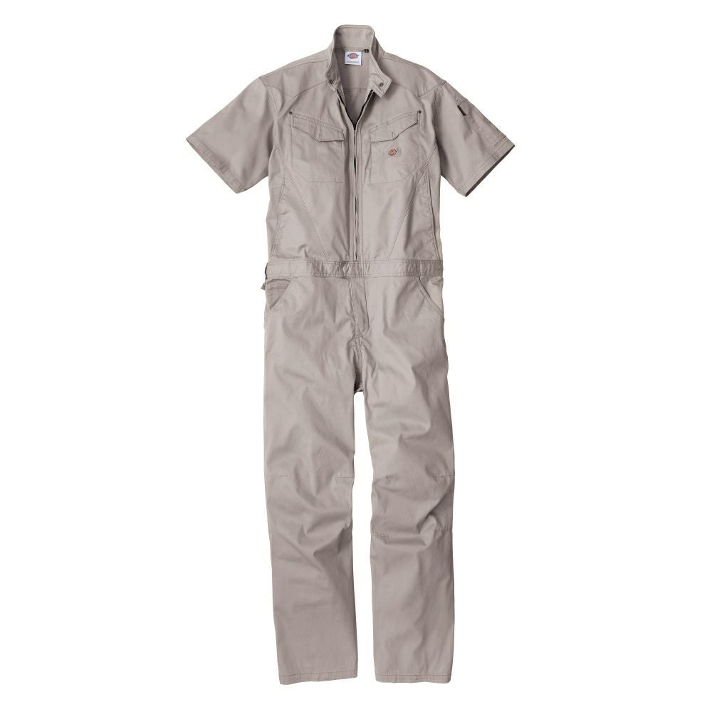 D-912 【Dickies】ストレッチヘリンボーン半袖つなぎ | コーコス信岡