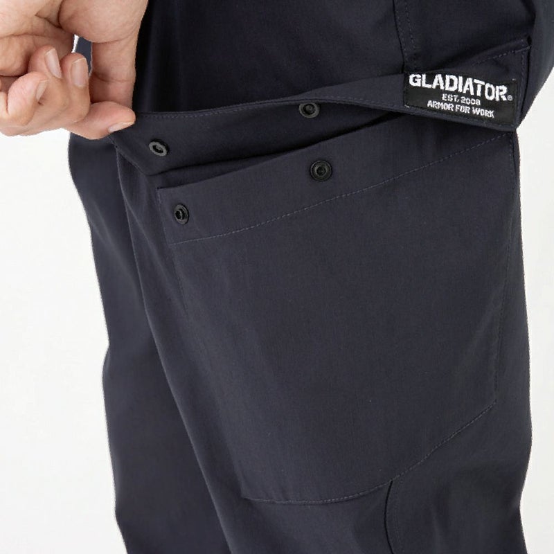 ミリタリー仕様のビッグカーゴポケット