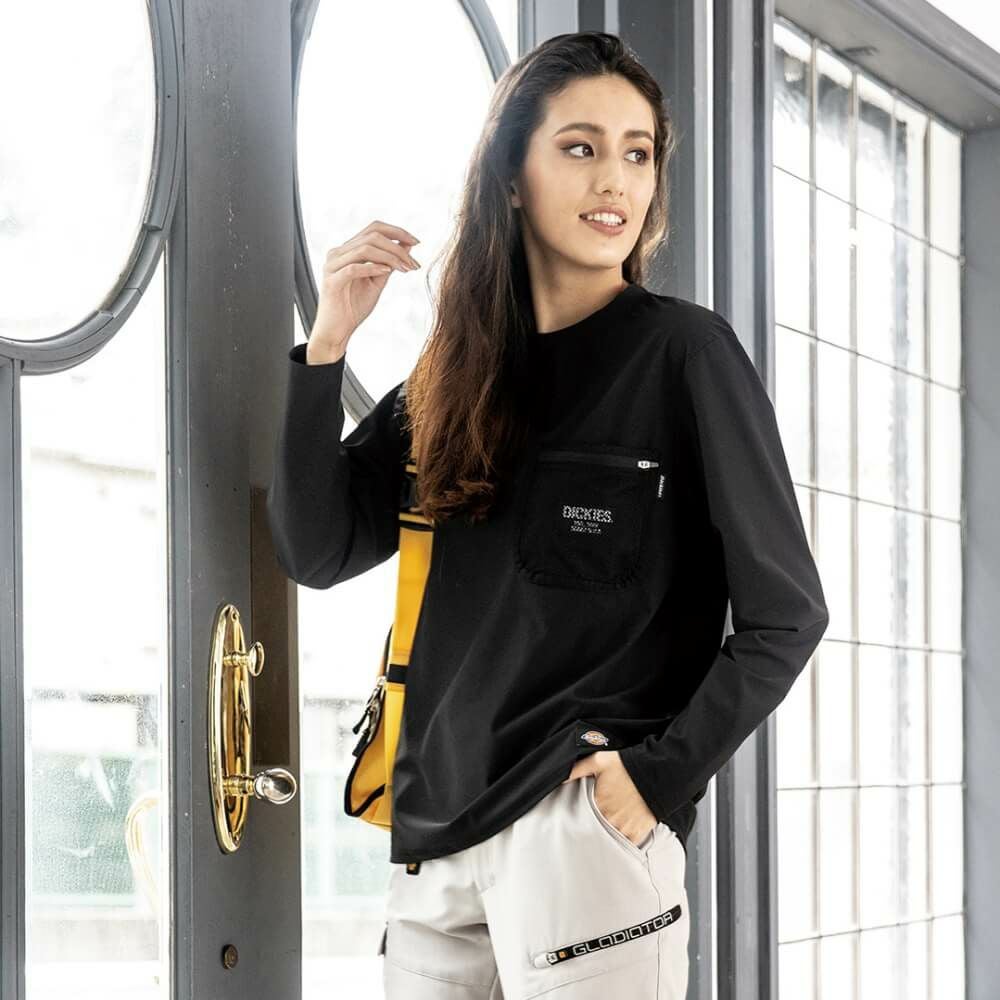 Dickies】メッシュWポケット付き長袖Tシャツ | コーコスオンライン