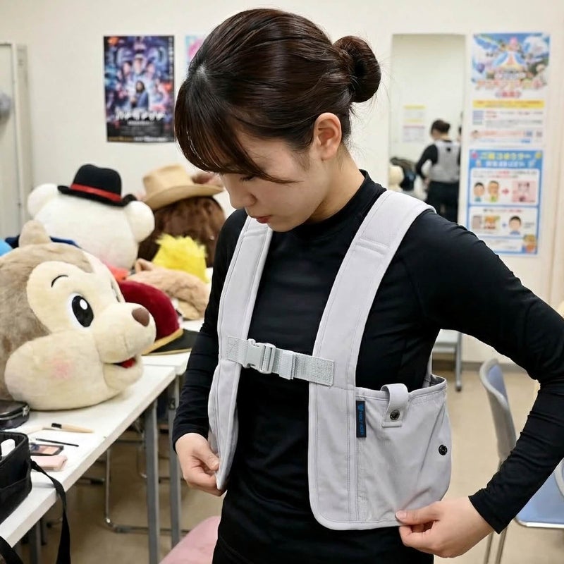 シルバー着用イメージ(AIモデル使用)