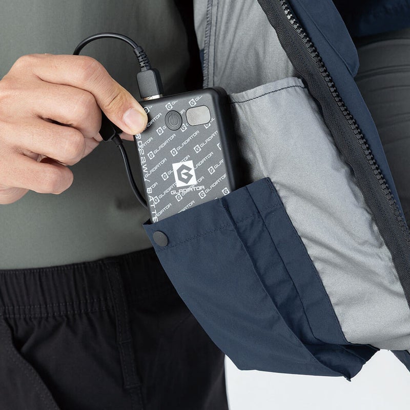 内側バッテリー収納可能