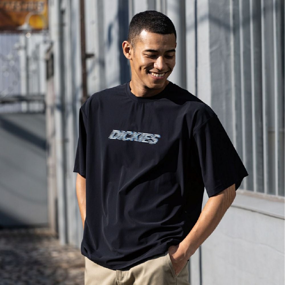 D-46726 【Dickies】シャリシャリ冷感サイドポケットストレッチ半袖T